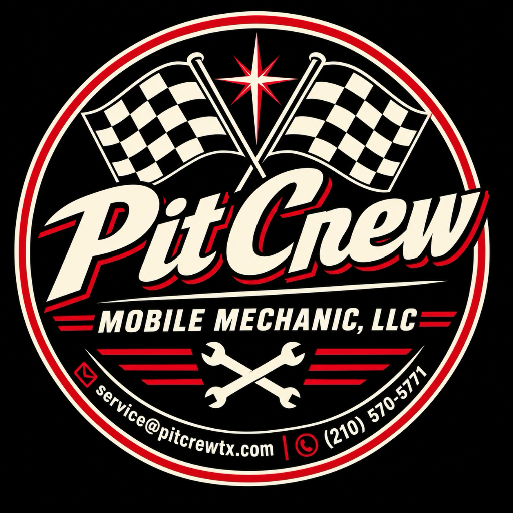 Pit Crew Mobile Mechanic Logo